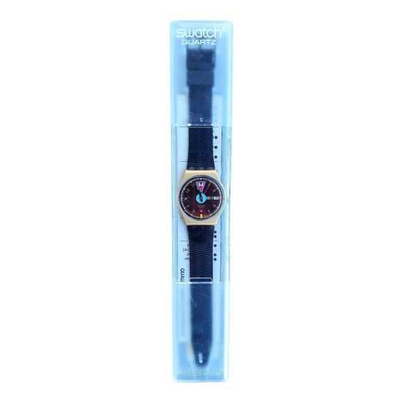 Vintage Swatch Watch BOCA VERDE GZ402 1989 Dummy Variant - Picture 7 of 9